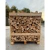 Kiln dried ash firewood cut to 25cm and packed in a large crate for long-lasting, efficient heating