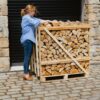 Kiln Dried Hardwood Large Crate – 25cm – Birch