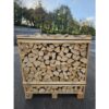Kiln dried hornbeam firewood cut to 25cm and packed in a large crate for efficient, long-lasting heat