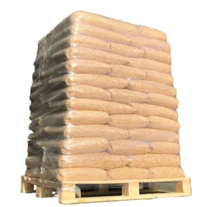 Bulk hardwood BBQ pellets sold by the ton or pallet for commercial grilling and smoking with consistent heat and rich smoky flavor