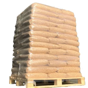 Bulk hardwood BBQ pellets sold by the ton or pallet for commercial grilling and smoking with consistent heat and rich smoky flavor